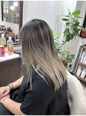 バレイヤージュ/シャドールーツ/グラデーション/外国人風/堺東
