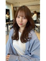 アマトウキョウ アユンチェ(AMA TOKYO×AYUNCHE) 韓国スタイル/ナチュラルくびれへア_くびれ巻き_レイヤーカット