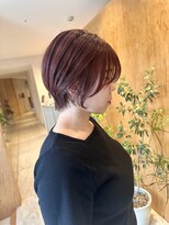 リノア 鵠沼海岸(LINOA)&nbsp;くびれヘア/アプリコットオレンジ/ハイライトカラー