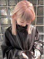ペレ アネックス 大阪梅田茶屋町店(PELE ANNEX)&nbsp;ミディアムヘア/デザインカラー/フェイスフレーミング/梅田