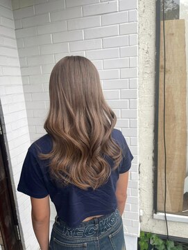 ノマニカ バイ ルレーヴ 池田店(noma-nika by Le reve) 透明感ミルクティーグレージュ☆