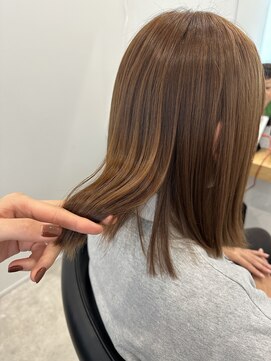 ゴートゥデイ 札幌Nix店(GO TODAY) オレンジベージュカラー