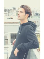 ワースホワイル(WORTH WHILE)&nbsp;メンズ　クセを活かすカット外国人パーマ風