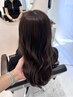 美髪ストレート(縮毛矯正)＋ダメージレスカラー＋トリートメント