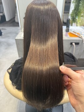バーチミシマ(BIRCH mishima) 超高濃度水素カラー☆ロングヘア/圧倒的技術のロングヘア