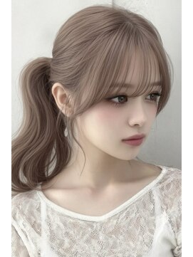 ユーフォリア エヌ 池袋サンシャイン通り店(Euphoria +n) 骨格に合わせた顔まわりカット×ガーリーアップスタイル