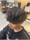 シャドウパーマ　マッシュパーマ　静岡/草薙