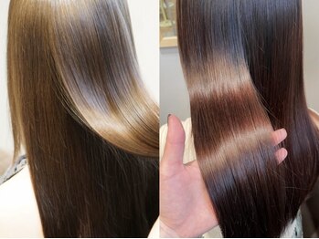 トリッカ シブヤ(TRICCA SHIBUYA)の写真/『髪質改善』髪質&ダメージレベルを把握してオーダーメイドの処方を。髪質改善カラーは圧倒的艶髪に◎