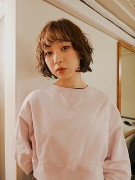 テテコケット(tete coquette) 【高橋啓太】ミニボブ × パーマ