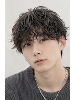ヘアーエボリューション&nbsp;【無造作マッシュ】強めツイストスパイラル×ウェット質感