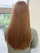 サラジュ 仁川店(SARAJU) 【ブリーチ特化】今田担当 ブリーチあり×オレンジベージュ