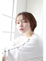 エクリ シセイドウ 麻布十番店(equri×SHISEIDO)&nbsp;【麻布十番】大人の丸みショートスタイル