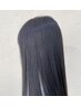 【】 カット+縮毛矯正+ヘアマスク