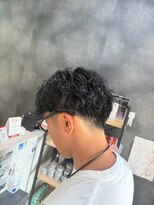 ノーヴァ バイ ボナ 前橋店(nova by bona)&nbsp;ツイストスパイラルパーマ×フェードスタイル