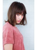 【Ｂｌａｎｃ】外はねボブ × オーシャンベージュ
