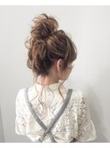お団子アレンジ