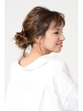 アース 今池店(HAIR&MAKE EARTH) 〈3分アレンジ〉ゆるお団子ヘア【EARTH今池】