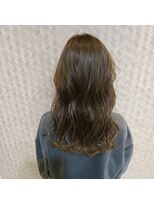 ソワン ドゥ ブレス フラン 東花園店(soin de brace Fran)&nbsp;大人かわいい ふわミディ ベージュカラー 【玄甫由紀】