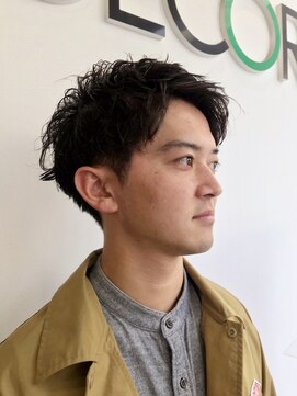 デコラ DECOR シンプルショート×ポイントパーマ