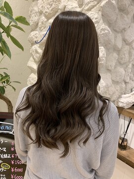 エイトタマプラ たまプラーザ店(EIGHT tamapla) 【EIGHTたまプラ】デザインカラー_切りっぱなしボブ