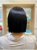 タイトでコンパクトボブ【自由が丘】【酸熱トリートメント】