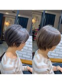 30、40代にオススメ！丸みが可愛いシンプルショート×イルミナｓ