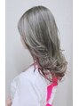 オアシス ガーデン 新越谷店(Oasis GaRDEN)&nbsp;スモーキーアッシュ&インナーカラー ピンク