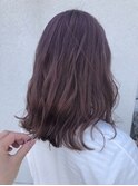 パープルアッシュ♪20代30代大人可愛い髪質改善カラー透明感
