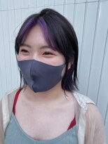 バッタ(Batta)&nbsp;「KENTA」ドライヤーのみ×パープルカラー