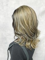 バブルス 新所沢店(BUBBLES)&nbsp;フェイスフレーミングで作るデザインカラー♪