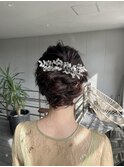 【広尾、恵比寿】担当：東田　結婚式ヘアセット