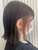 エイトタマプラ たまプラーザ店(EIGHT tamapla)&nbsp;【EIGHTたまプラ】デザインカラー_切りっぱなしボブ