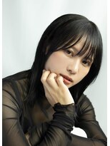 シャンプー(Shampoo) 暗髪×切りっぱなし