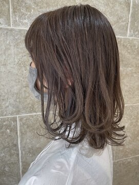 グリッター(GRITTERs) ベージュ×グレー