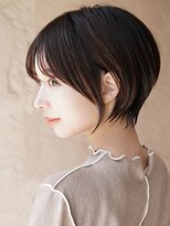 カライングドゥ(ing deux)&nbsp;ショートカット×ひし形ショートボブ×前髪あり20代30代40代 s03