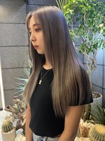 ゼスト フィーノ(ZEST fino) 【大宅種乃】グレージュカラー