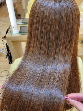 オリーブスバイネオリーブ(Olive's by neolive) 斜めバング/グレージュカラー/デザインカラー/髪質改善/新宿