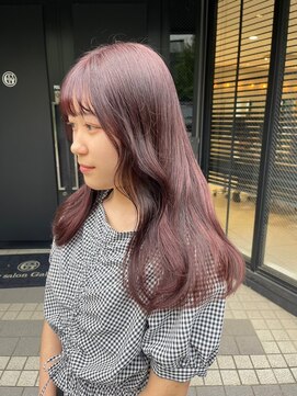 ヘアサロン ガリカ 表参道(hair salon Gallica) ゆるふわロングxラベンダーココア/ブリーチなし