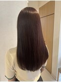 チョコレートブラウン レイヤーロング