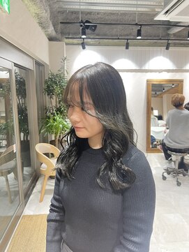 アドア 横浜(ADORE) 【ADORE横浜】オリーブグレージュ×顔まわりカット