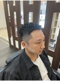 大阪濡れパンフェードショート