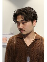 新宿/メンズパーマ/新宿理容室/新宿メンズヘア/新宿パーマ