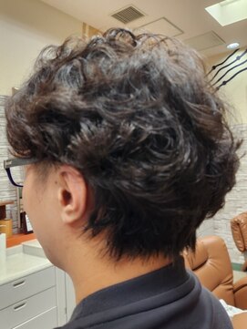 アポロカットステージ 相模大野店 アップバング/ツーブロックマッシュ<理容室>[メンズ/相模大野]