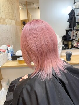 いろあそび 八王子 エンドカラー/ホワイトブロンド/くすみベージュ/ブリーチ/20代