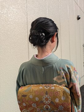 ケイズプラスカラン(HAIR AND MAKEUP K's PLUS calin) 【倉敷　沖/calin】七五三　ヘアセット＆着付け