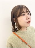 顔周りカット×伸ばしかけヘア
