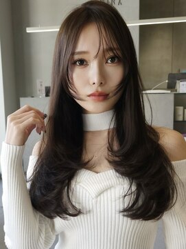 ミンクス 銀座店(MINX) 【MINX】似合わせフェミニンロングレイヤー_銀座/髪質改善