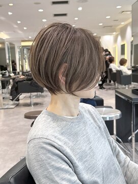 バンプ ギンザ(BUMP GINZA) 30代/40代/50代◎絶壁解消/白髪ぼかし/大人小顔ショート【湯本】
