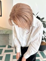 ノエ(noe)&nbsp;ホワイトグレージュ/デジタルパーマ/チェリーブラウン/栄c117