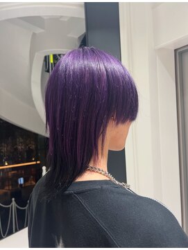 エイト ホワイト 札幌駅前店(EIGHT white) Violet × Black umbrella